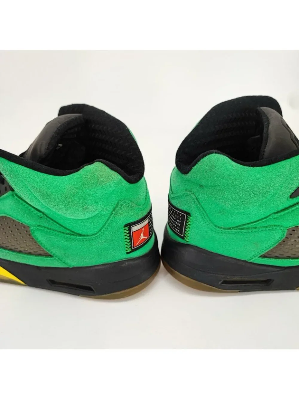 Nike Air Jordan 5 Retro SE Oregon Men's Size 9.5 Shoes Suede Green CK6631-307